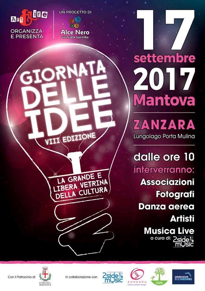 La Giornata delle Idee, la VIII edizione domenica 17 settembre